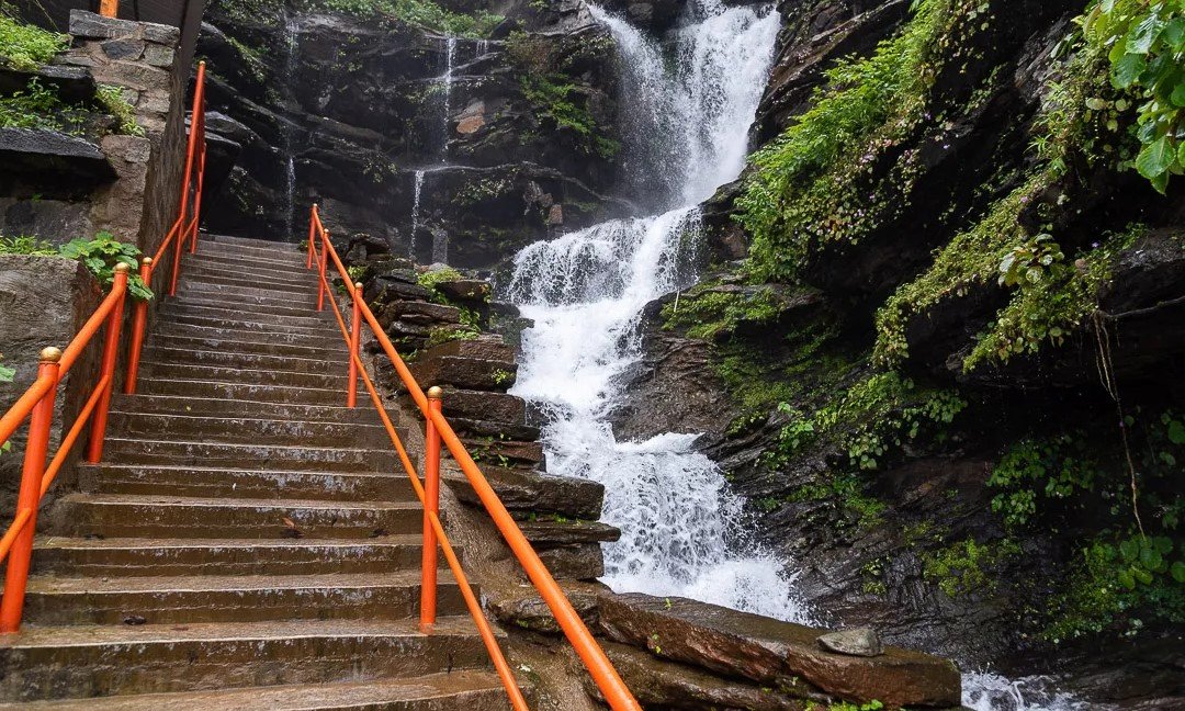 Bheemeshwara temple and waterfalls 4