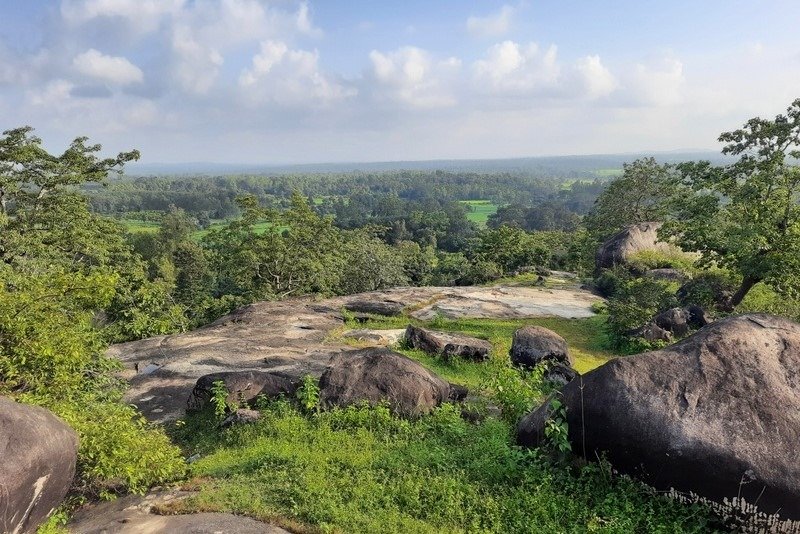 chandragutti view from top